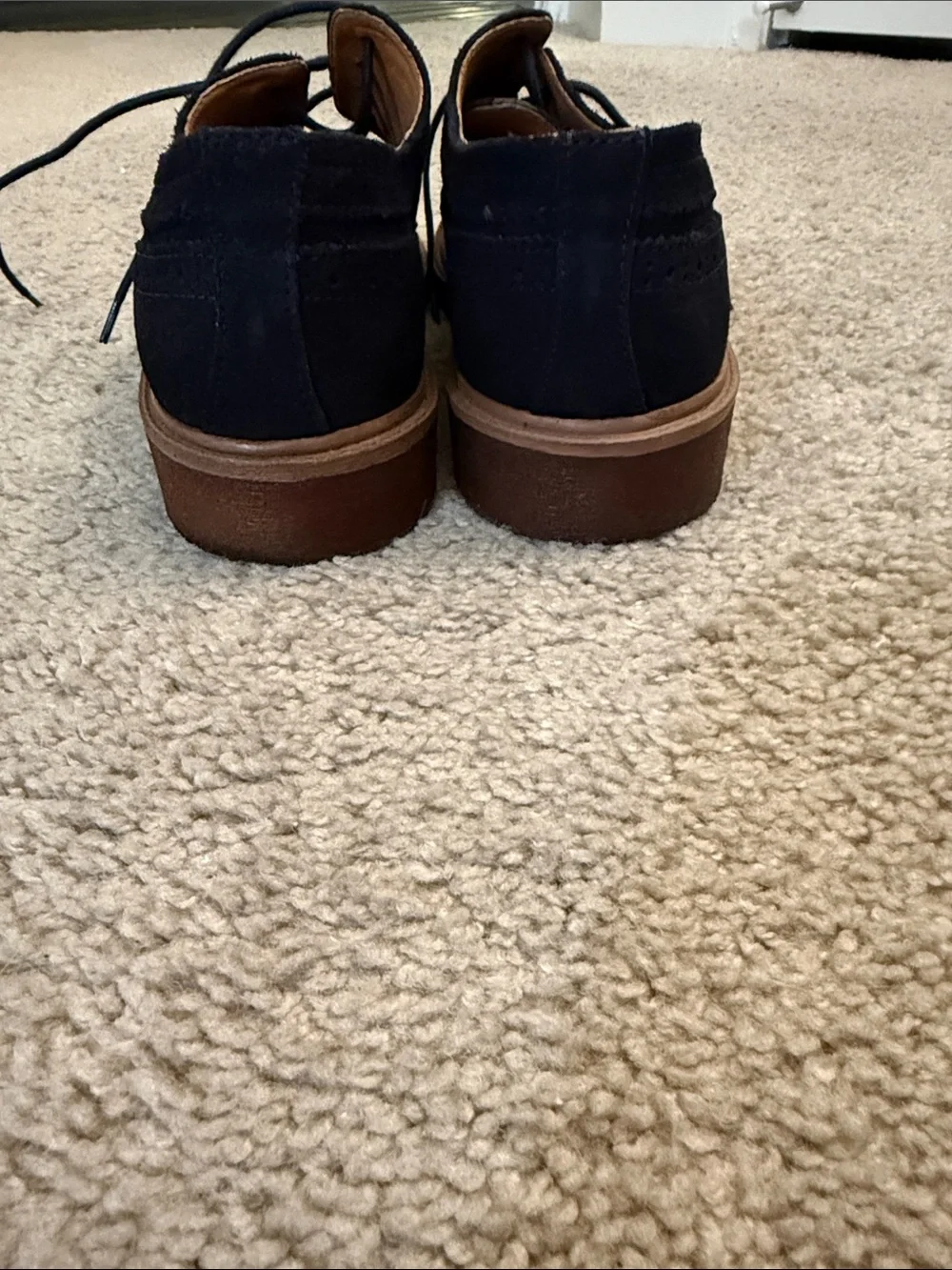 Vintage Foundry Co. Men’s Suede Chukka Boots in Navy